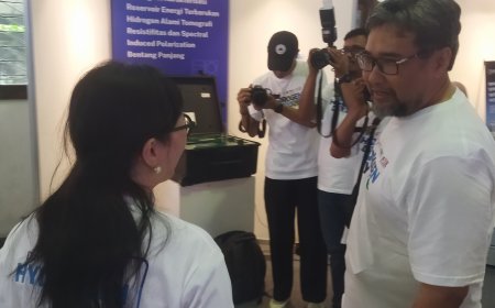Terobosan Energi Hijau ITB: Wamendiktisaintek Tinjau Perangkat Karakterisasi Reservoir Hidrogen Alami di Hydrogen Day 2026