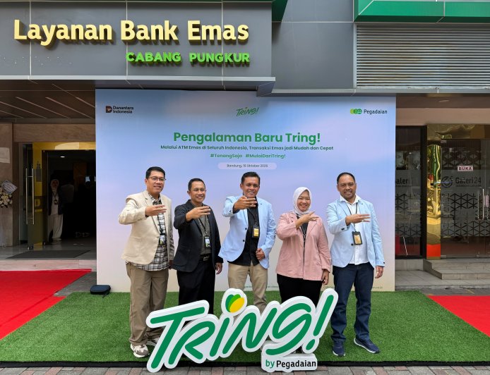 Satu Tahun Tring!: Pegadaian hadirkan Pengalaman Baru Bertransaksi Melalui ATM Emas Pertama di Seluruh Indonesia