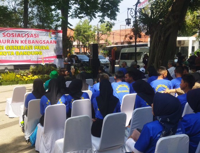FPK Kota Bandung Gelar Sosialisasi Pembauran Kebangsaan untuk Generasi Muda di Taman Sejarah